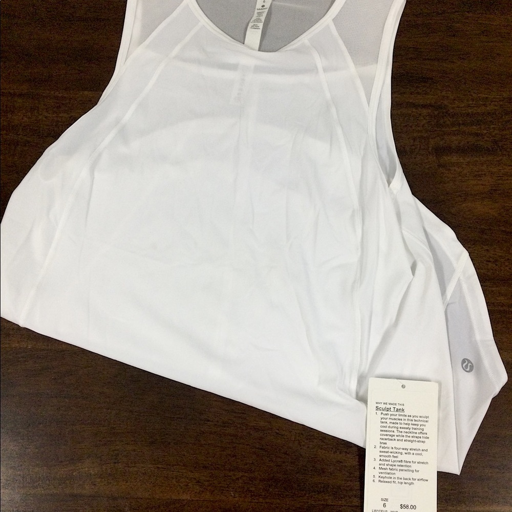 Lululemon Sculpt Tank - BRAND NEW